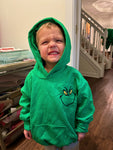 Grinch Face embroidery