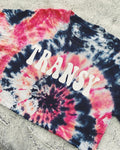 Tie dye Transylvania University tee