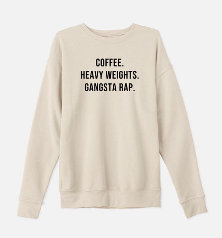 Coffee, Heavy Weights, Gangsta Rap Workout