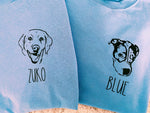 Personalized Pet Portrait & Name