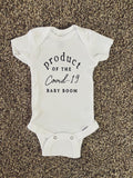 “Product Of The Covid-19 Baby Boom”- Baby Onesie