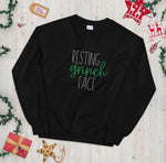 Resting Grinch Face- Christmas