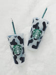 Cow Print Starbucks Cup