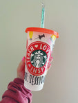 Custom Teacher Starbucks Cup