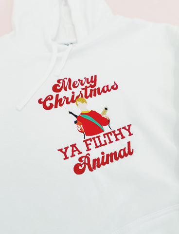 Home Alone embroidery