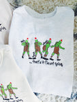 Grinch embroidery