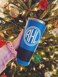 Monogram Circle Tumbler Cup