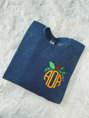 Pumpkin Monogram