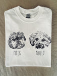 Personalized Pet Portrait & Name