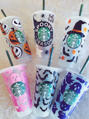 Starbucks Jack Skellington – Allana's Custom Creations