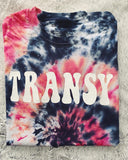 Tie dye Transylvania University tee