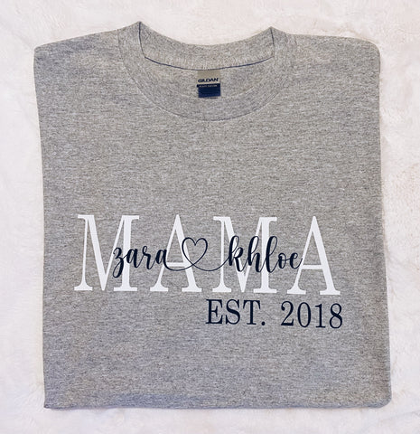 Custom “Mama” & Kids