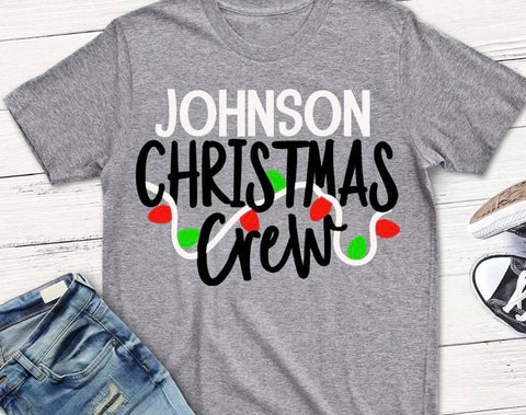 Custom Family Christmas Crew
