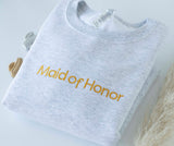 Custom Bridal Name "MAID OF HONOR, MOM OF BRIDE, etc."