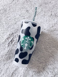 Cow Print Starbucks Cup