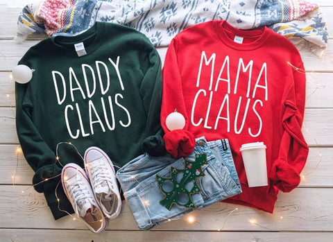 Daddy & Mama Claus Set