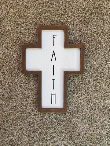 Farmhouse “Faith” Sign