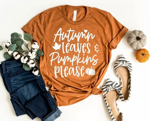 Autumn Leaves & Pumpkins Please