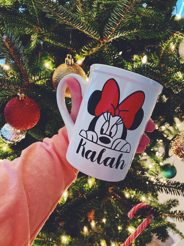 Custom Minnie Mouse Mug