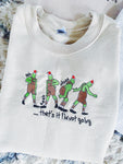 Grinch embroidery