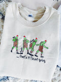 Grinch embroidery