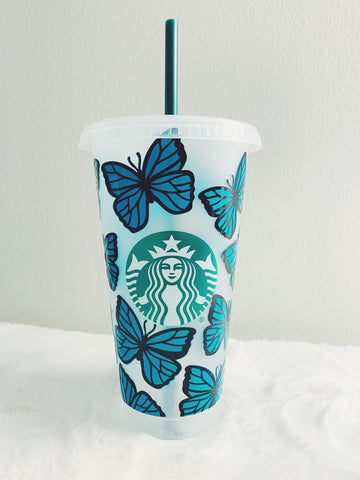 Butterfly Starbucks Cup
