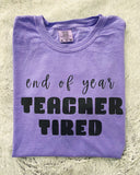 End of year teacher tee