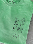 Personalized Pet Portrait & Name
