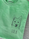 Personalized Pet Portrait & Name