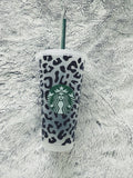 Cheetah Print Starbucks Cup