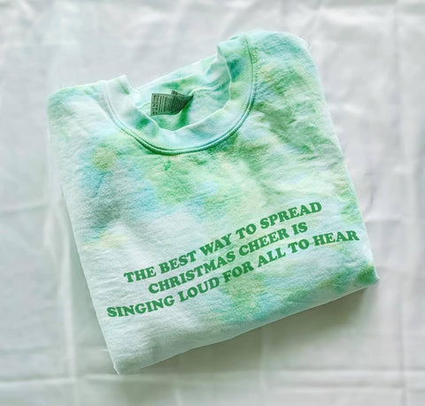 Custom Tie Dye Elf The Movie- Christmas