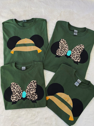 Family Safari Tees