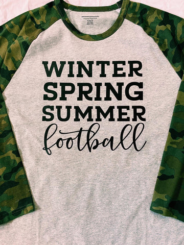 Winter, Spring, Summer, Football- Thanksgiving
