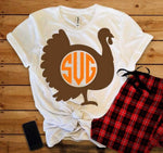 Custom Turkey Monogram