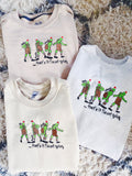Grinch embroidery