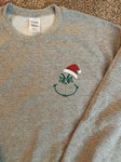Glitter Grinch Face- Christmas