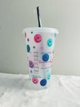 Don’t Worry, Be Happy Starbucks Cup