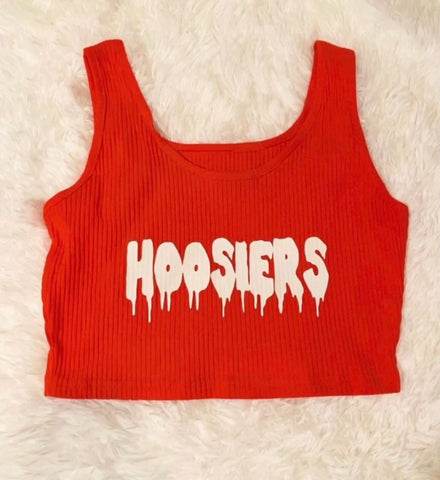 Custom School Drip Tank Top