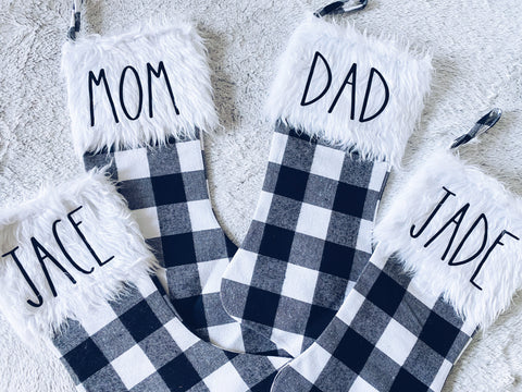 Rae Dunn Inspired Stockings