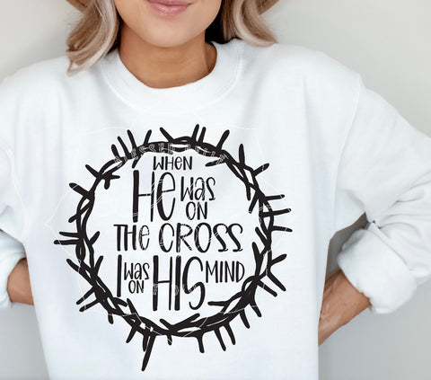 He Was On The Cross - Easter