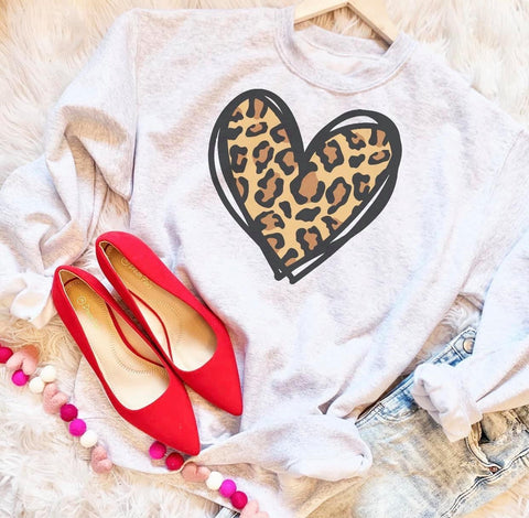 Leopard Heart-Valentine’s Day
